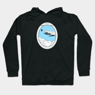 Window airplane Hoodie